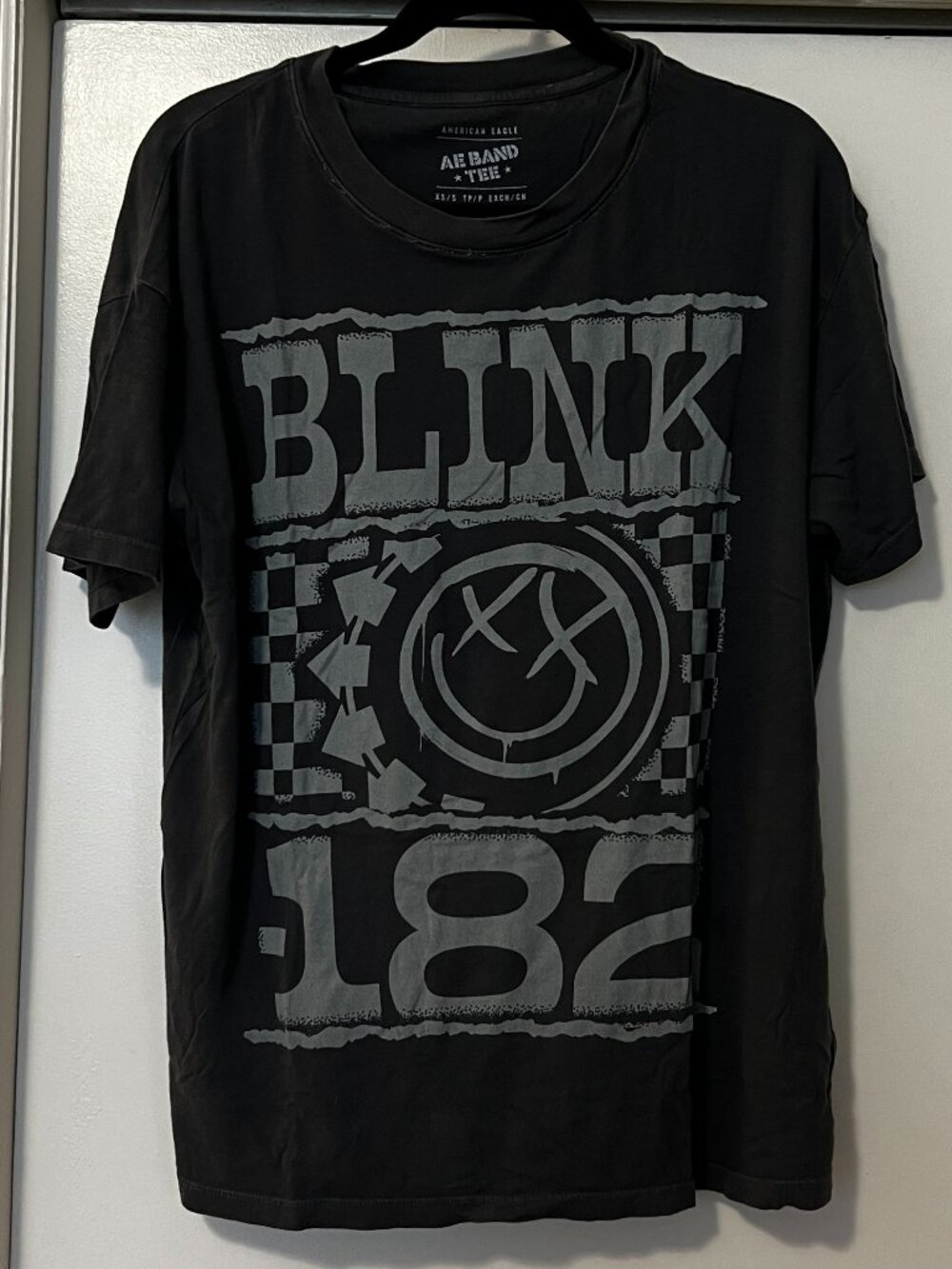 American Eagle Blink-182 Graphic Oversized Band Tee – XS